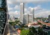 The architecture of the city through the eyes of a modern resident The architecture of the city
