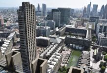 An architecture for ordinary people? Modernism Barbican Center Housing, London, Chamberlin, Powell & Bon, 1965