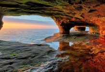 Pictured Rocks National Lakeshore, Michigan, USA