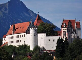 Фюссен. Замок Хоэ Шлосс (Hohes Schloss)