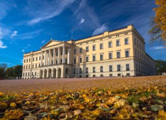 Королевский дворец в Осло (Det kongelige slott)