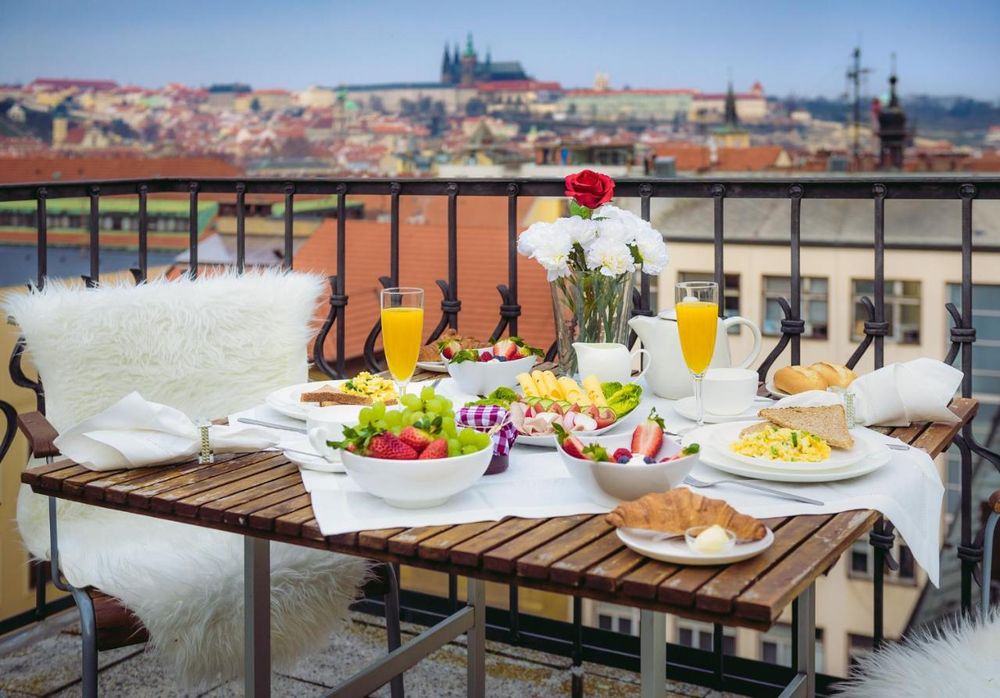 Breakfast in Prague