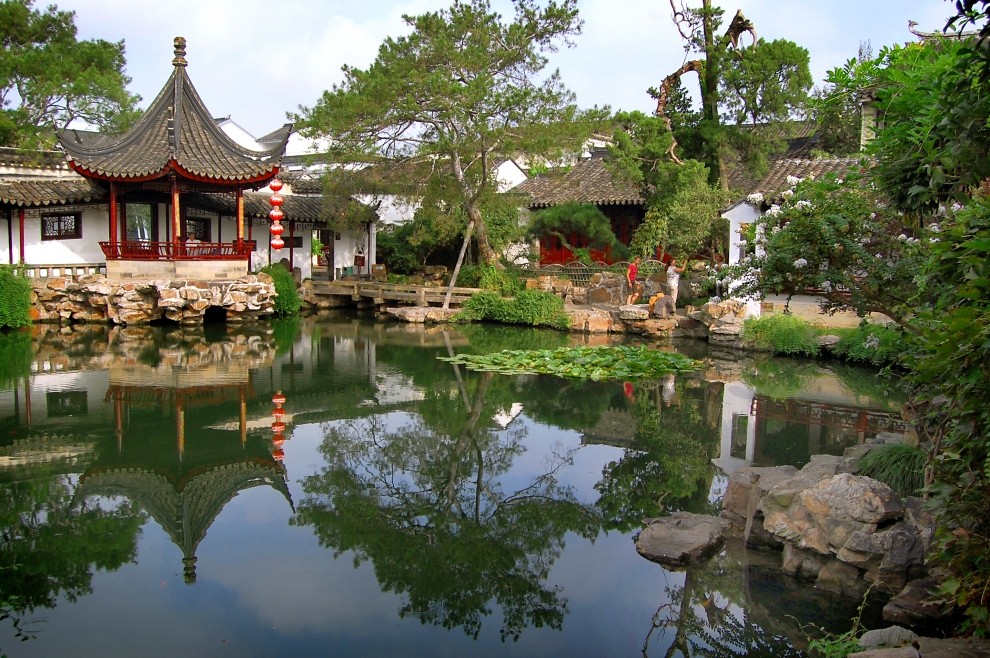 Китайские сады Сучжоу