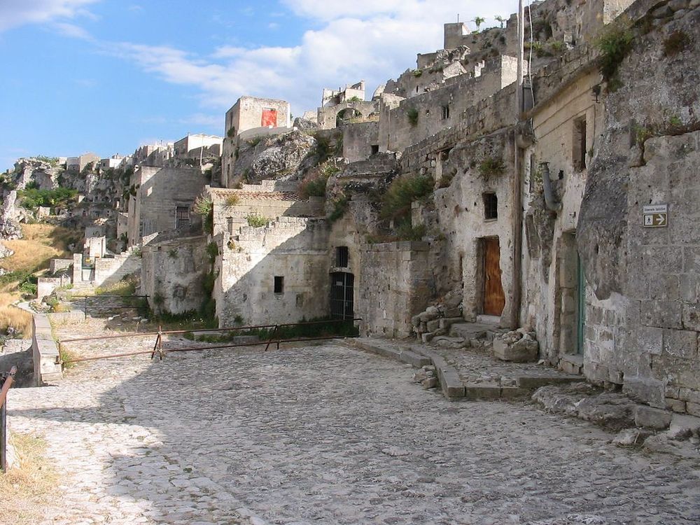 Cave city of Sassi di Matera