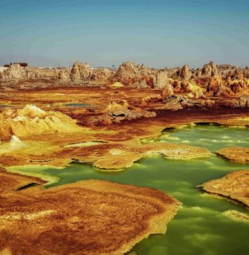 The Danakil Depression is one of the most extreme and fascinating places on Earth